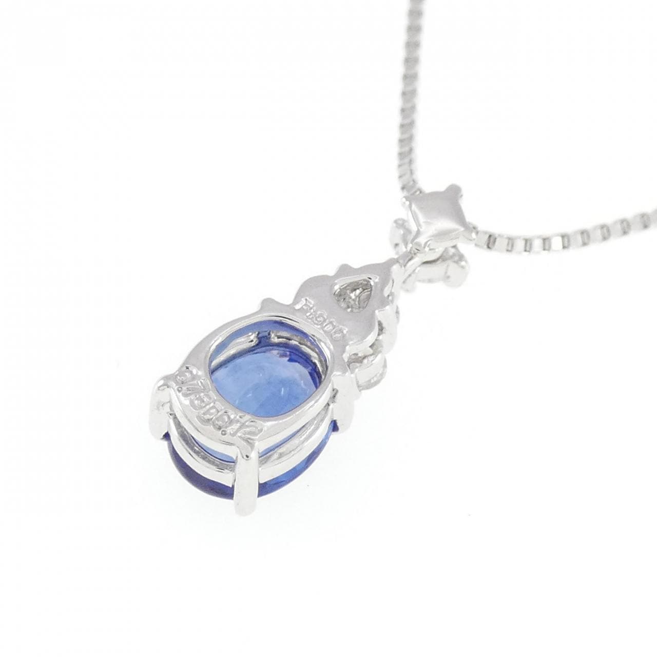 PT Sapphire Necklace 0.73CT