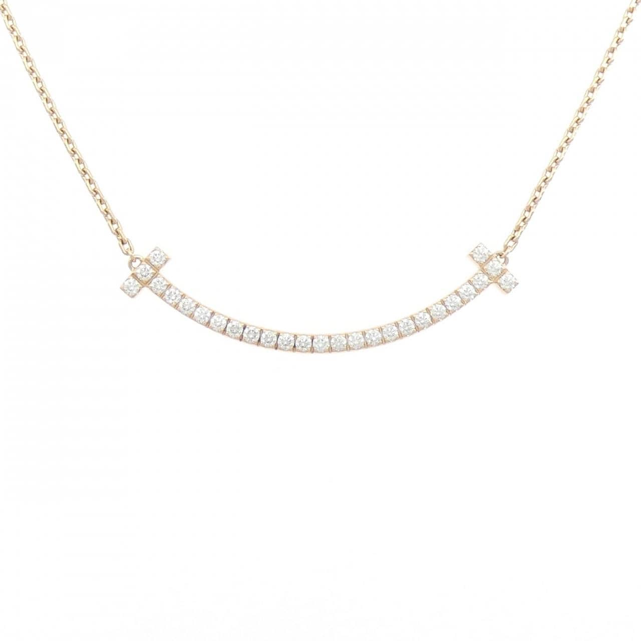 ティファニー Tスマイル ミディアム ネックレス