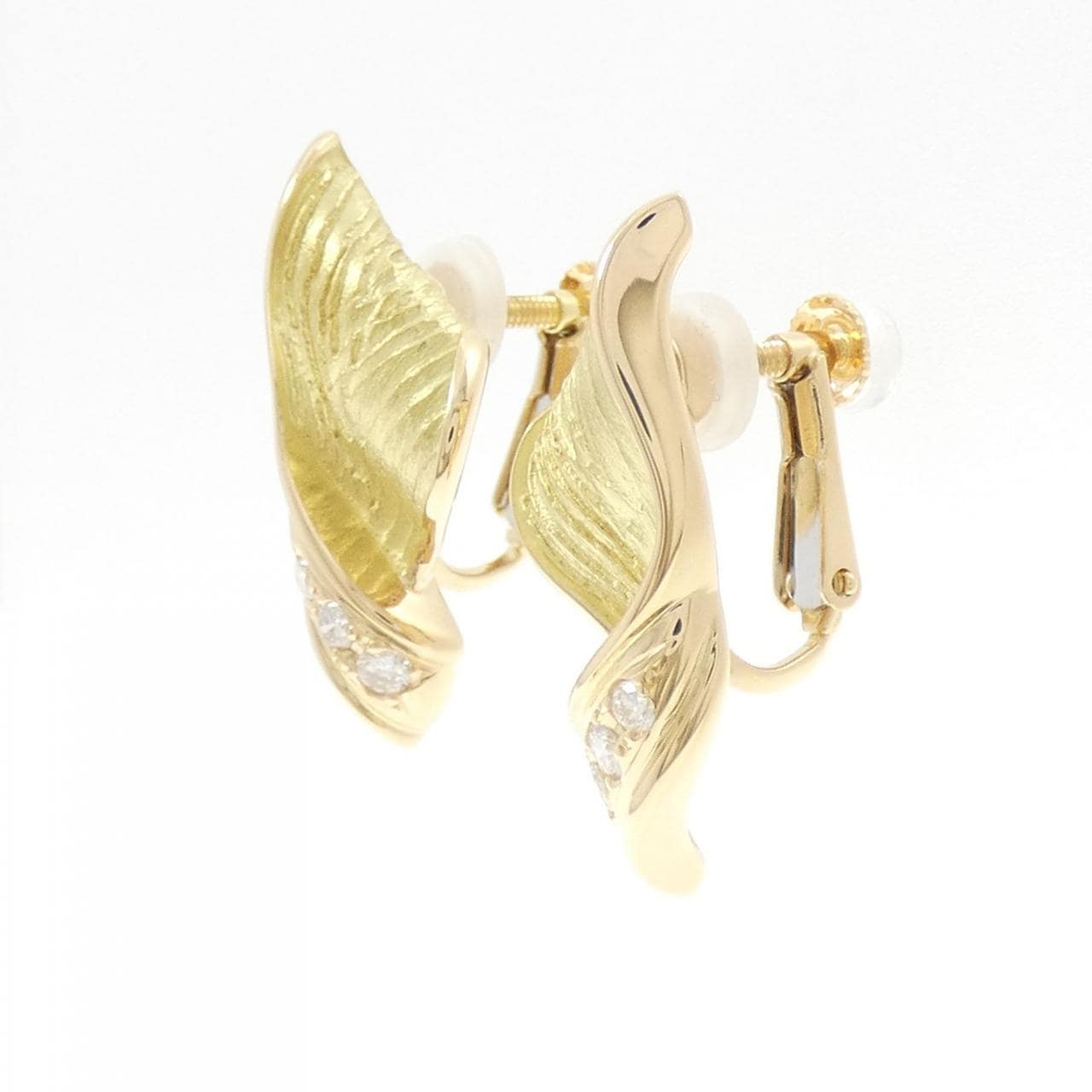 K18YG ダイヤモンド イヤリング 0.21CT