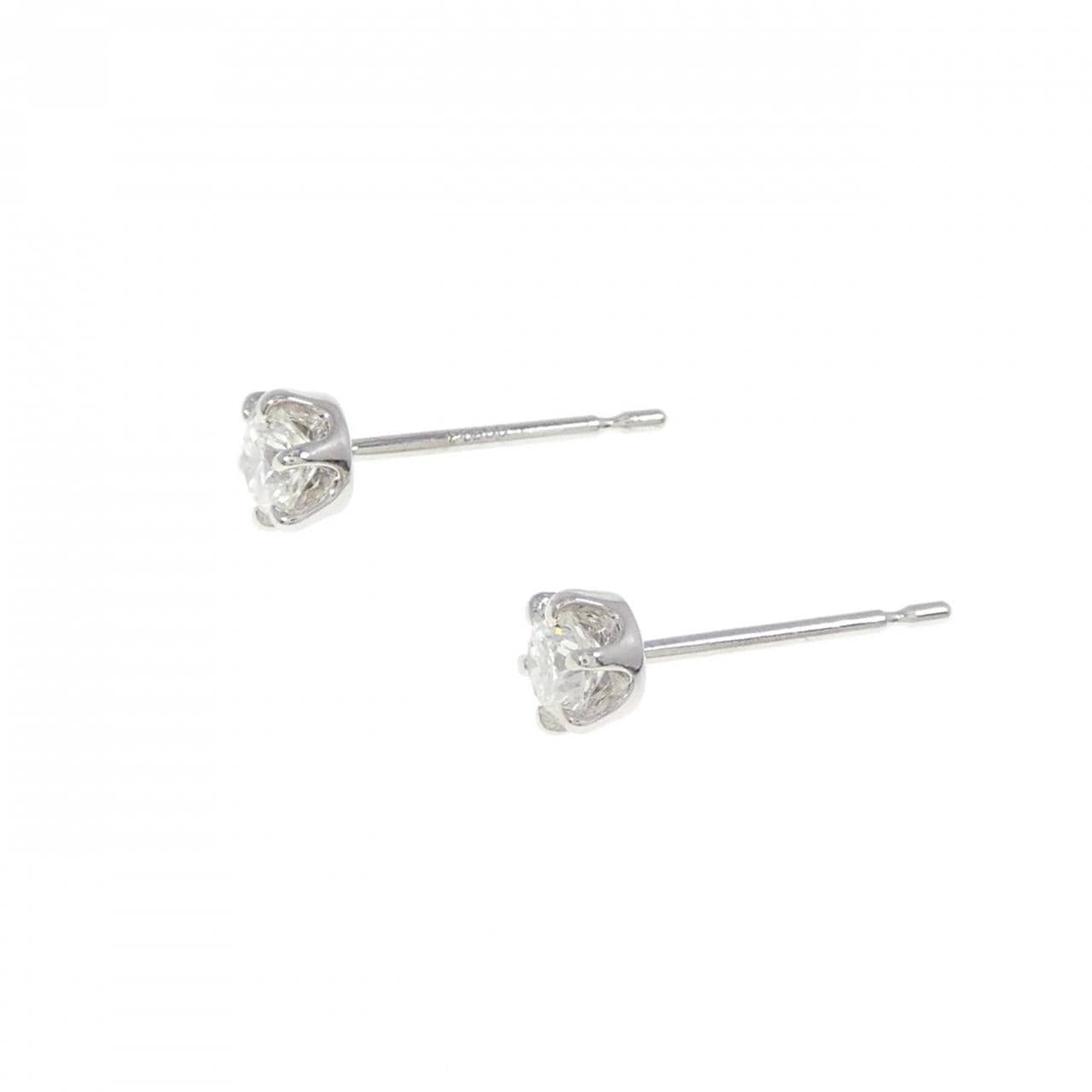 PT Solitaire Diamond Earrings 0.34CT