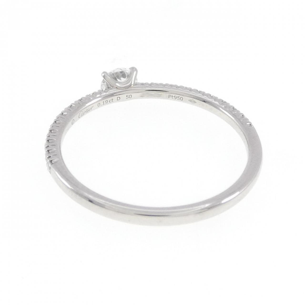 Cartier etancel 戒指 0.19CT