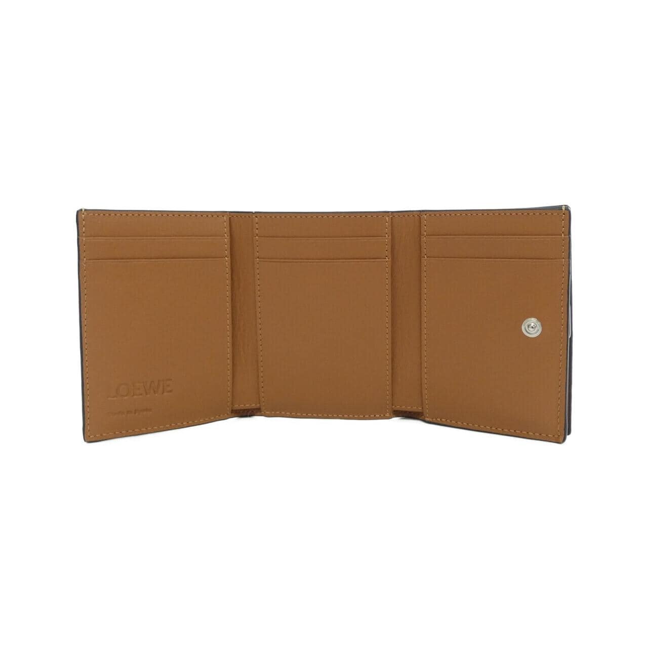 【新品】ロエベ アナグラム トライフォールド ウォレット C821TR2X08 財布