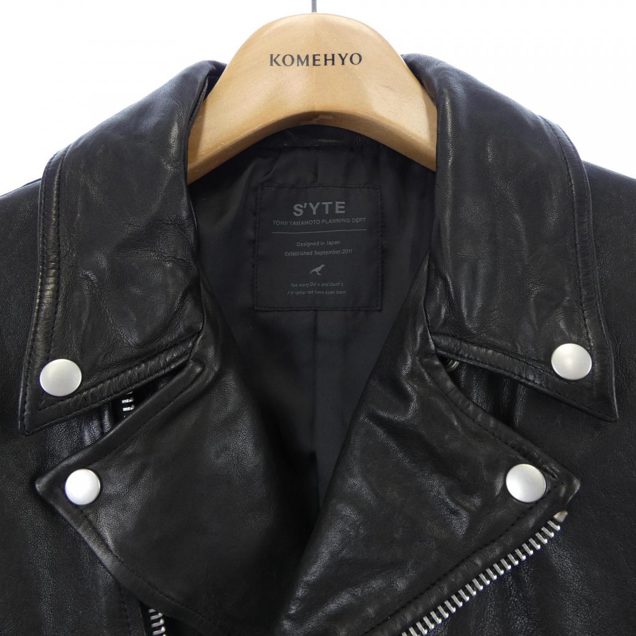 サイト S'YTE レザーライダースジャケット