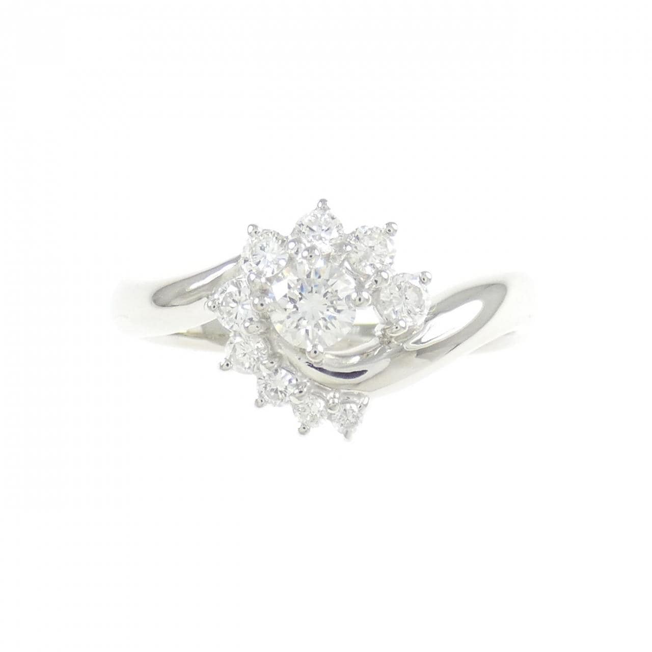 PT900 ダイヤモンド リング 0.53CT