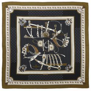 エルメス HERMES HARNAIS DE COUR BANDANA H243935S カレジェアン140 ショール