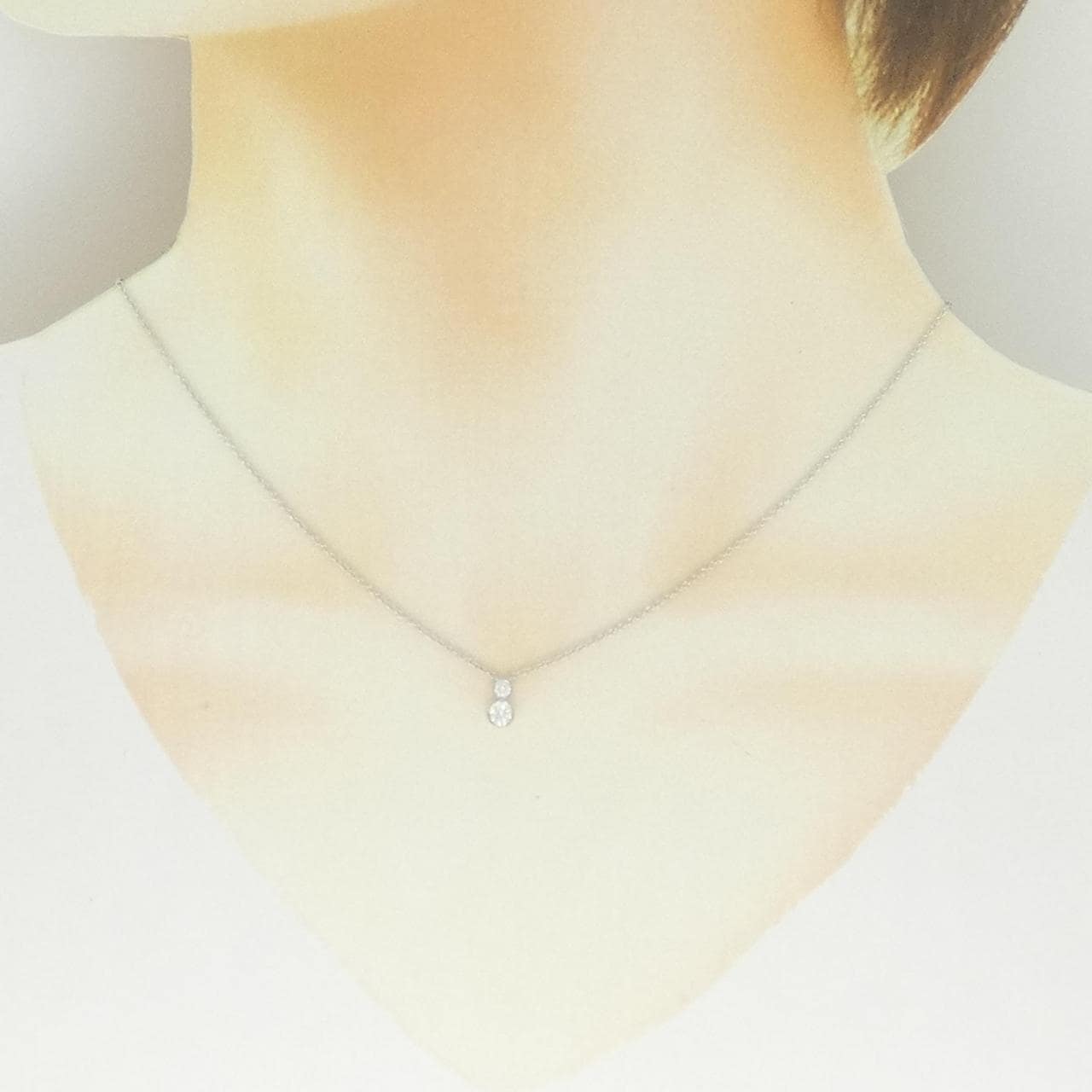 ティファニー スウィング ベゼルセット ネックレス