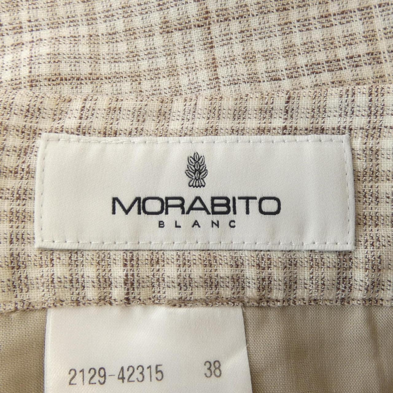 モラビトブラン MORABITO BLANC 2129-42315 パンツ