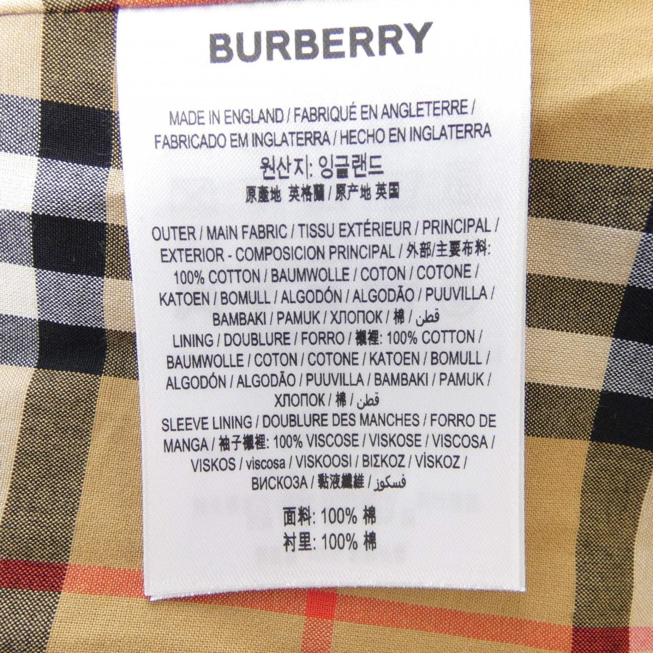 BURBERRY coat