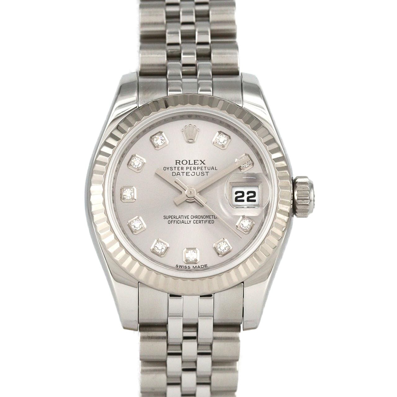 ロレックス デイトジャスト 179174G SSxWG 自動巻 ランダム番