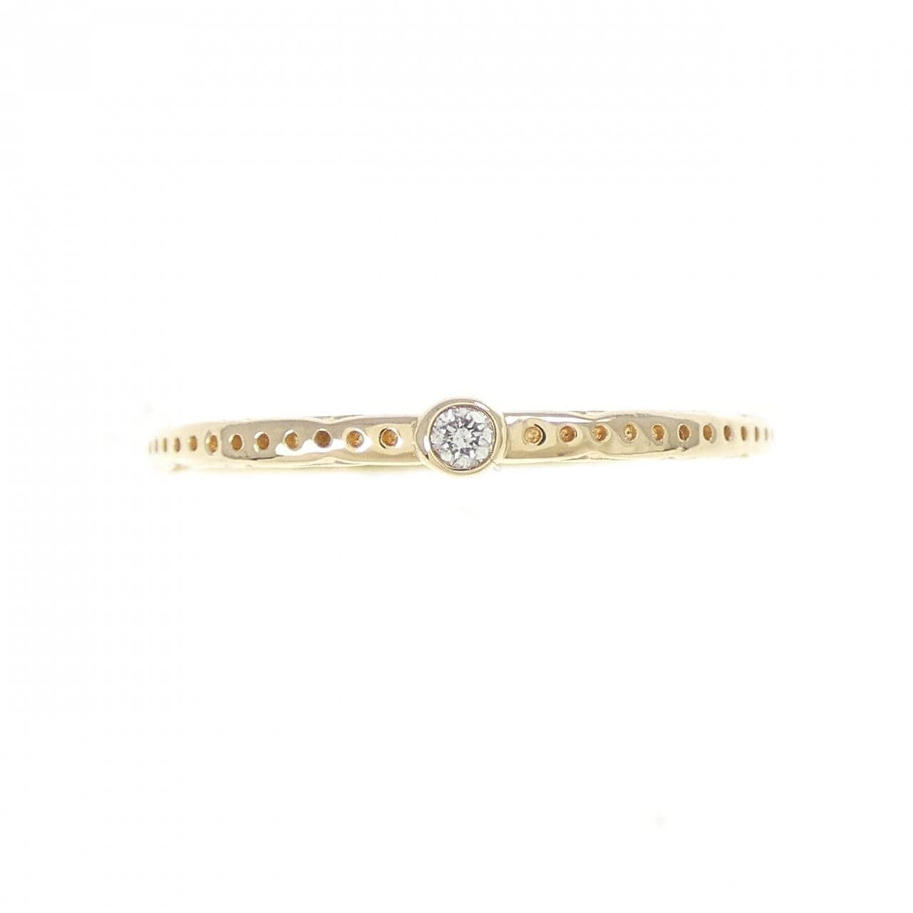 アガット ダイヤモンド リング 0.01CT