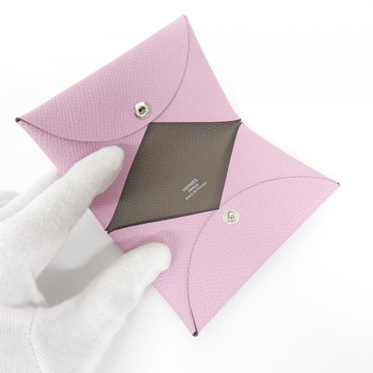 【未使用品】エルメス カルヴィ ヴェルソ 078475CK カードケース