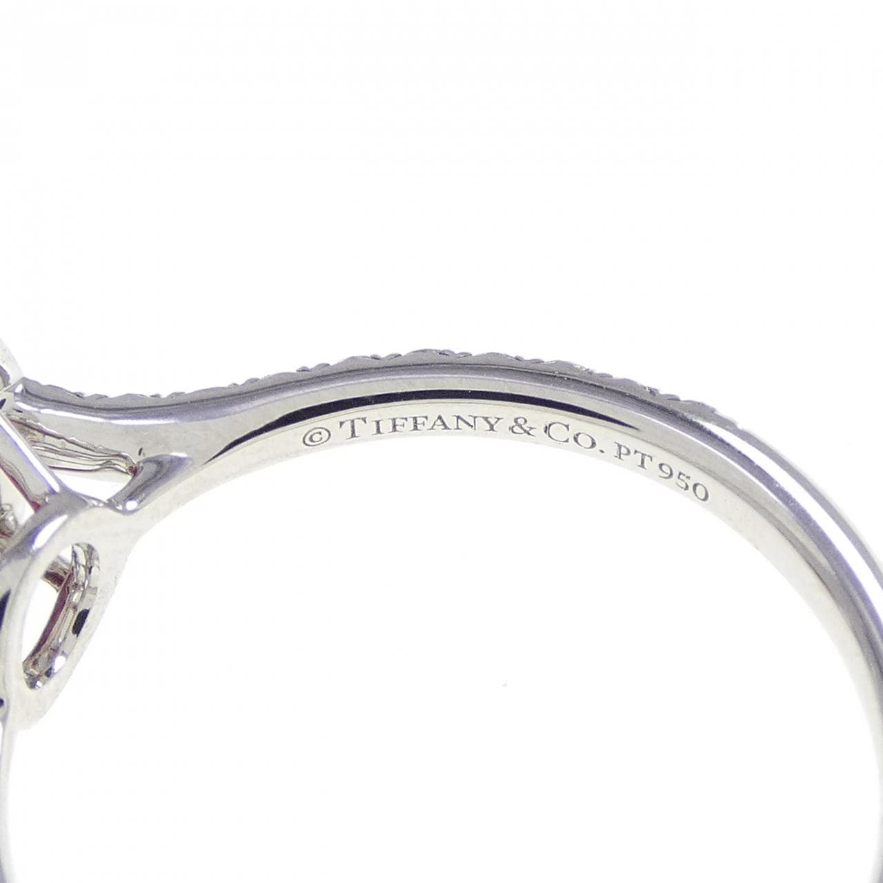 ティファニー　ソレスト　リング ティファニー ソレスト リング クッションカット ダイヤ0.53ct