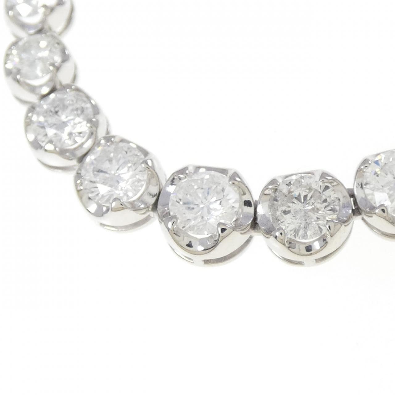 PT900/PT850 ダイヤモンド ネックレス 10.00CT