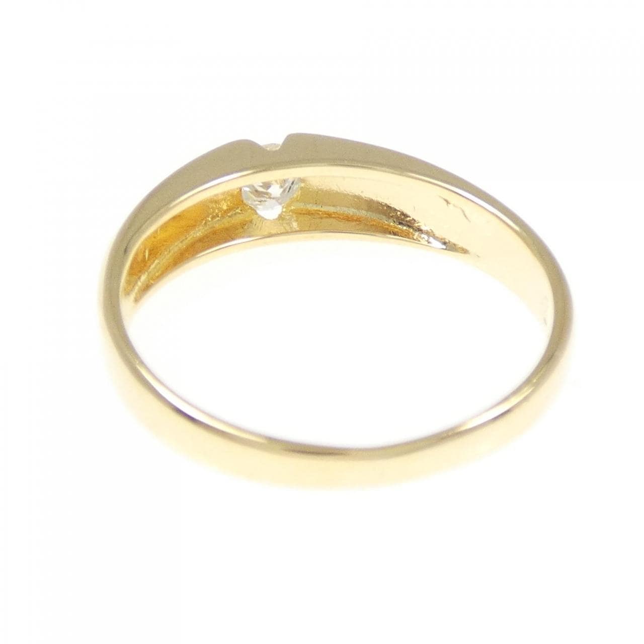 750YG ダイヤモンド リング 0.18CT