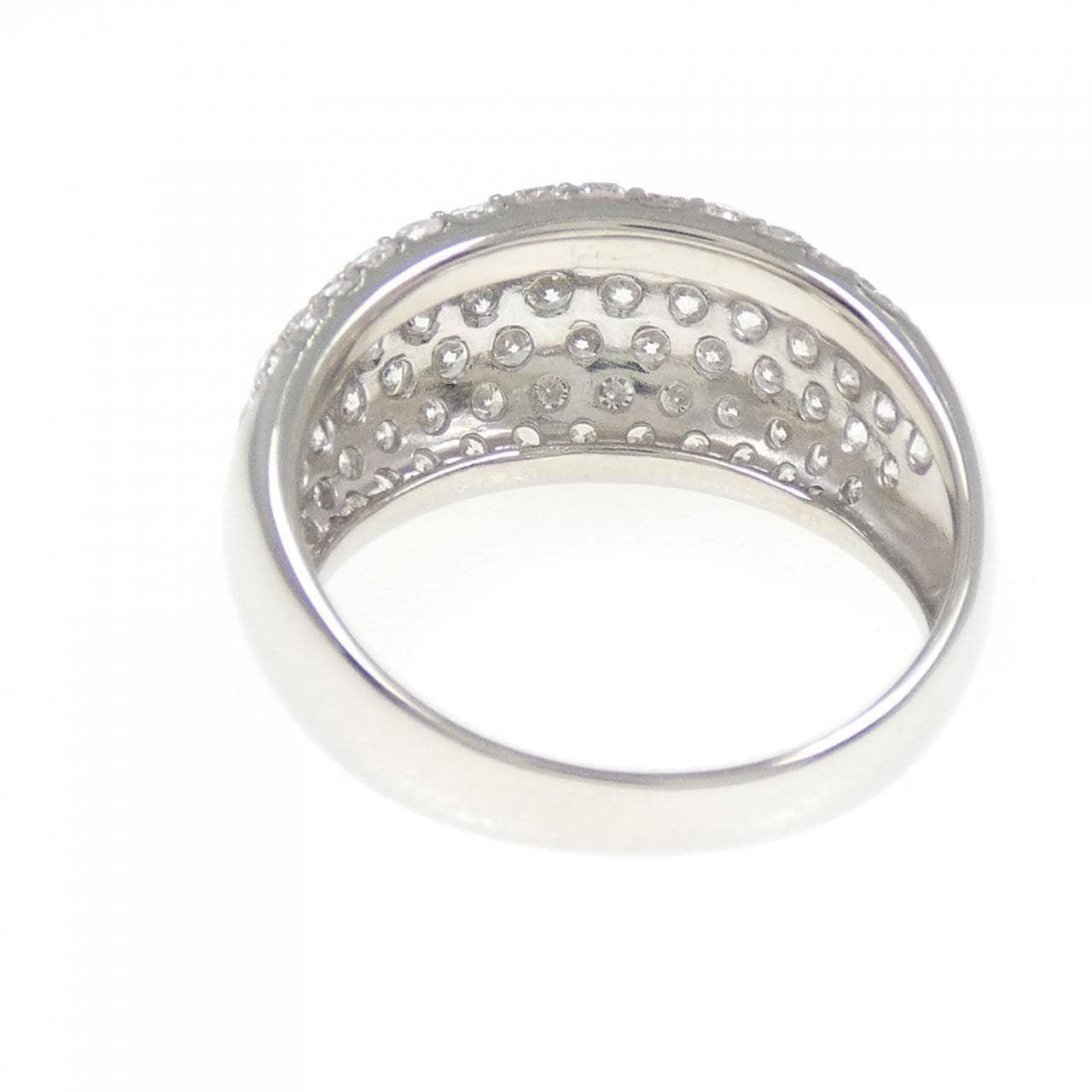 PT900 パヴェ ダイヤモンド リング 2.00CT
