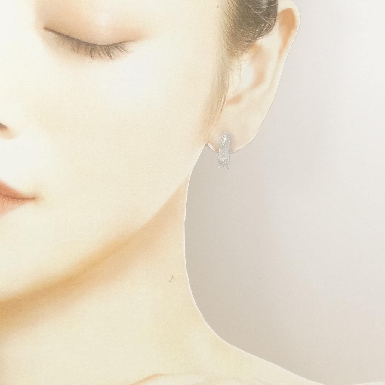 750WG ピアス 片耳