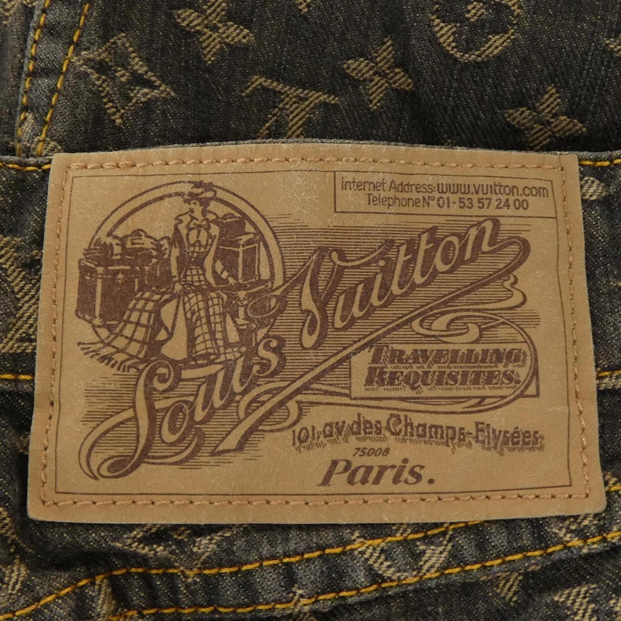 ルイヴィトン LOUIS VUITTON WHPA10CF7 ジーンズ