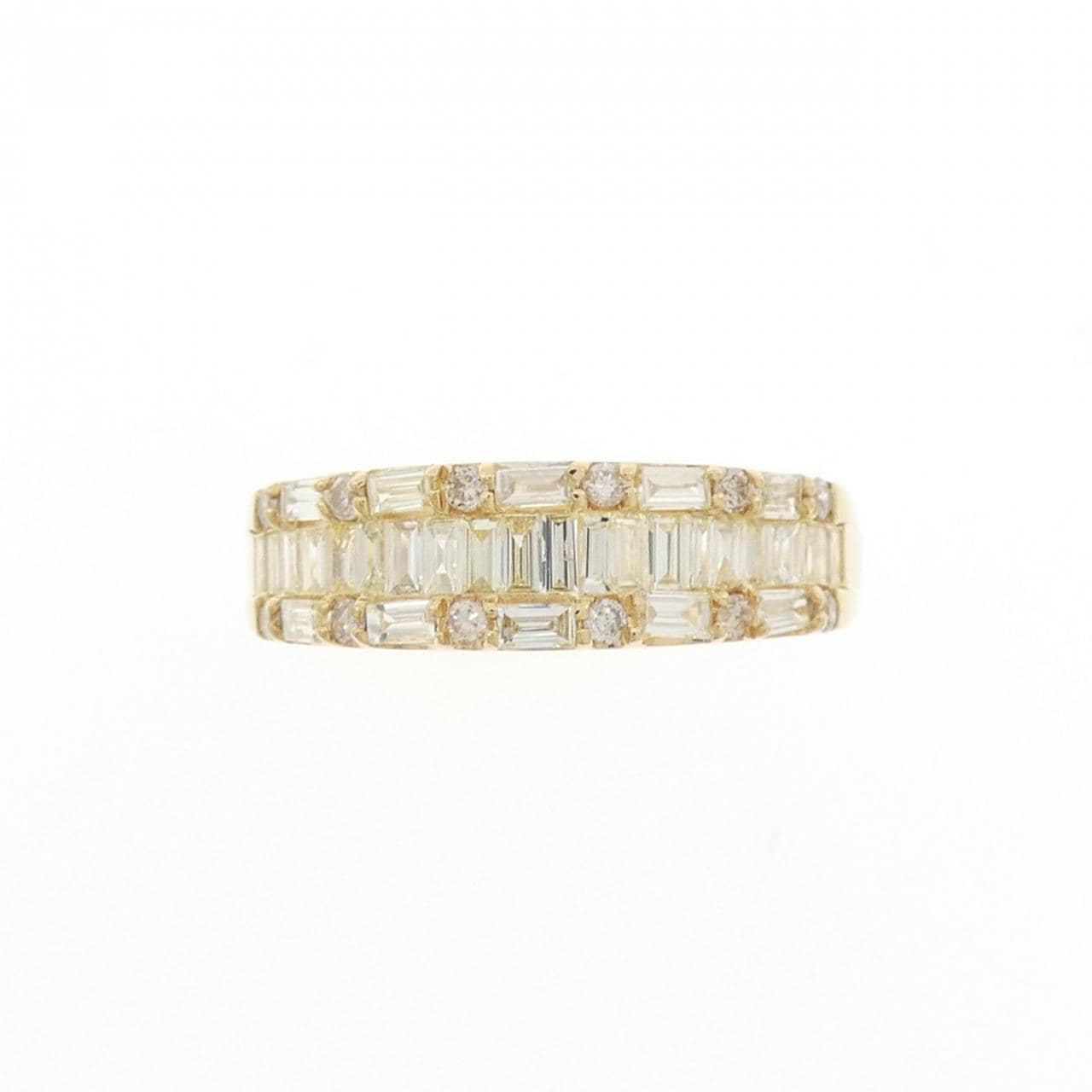 K18YG ダイヤモンド リング 0.70CT