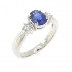 PT900 サファイヤ リング 0.82CT