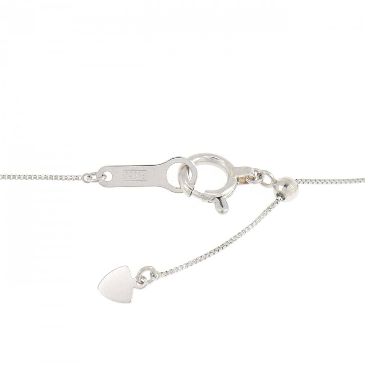 PT900/PT850 ダイヤモンド ネックレス 0.18CT