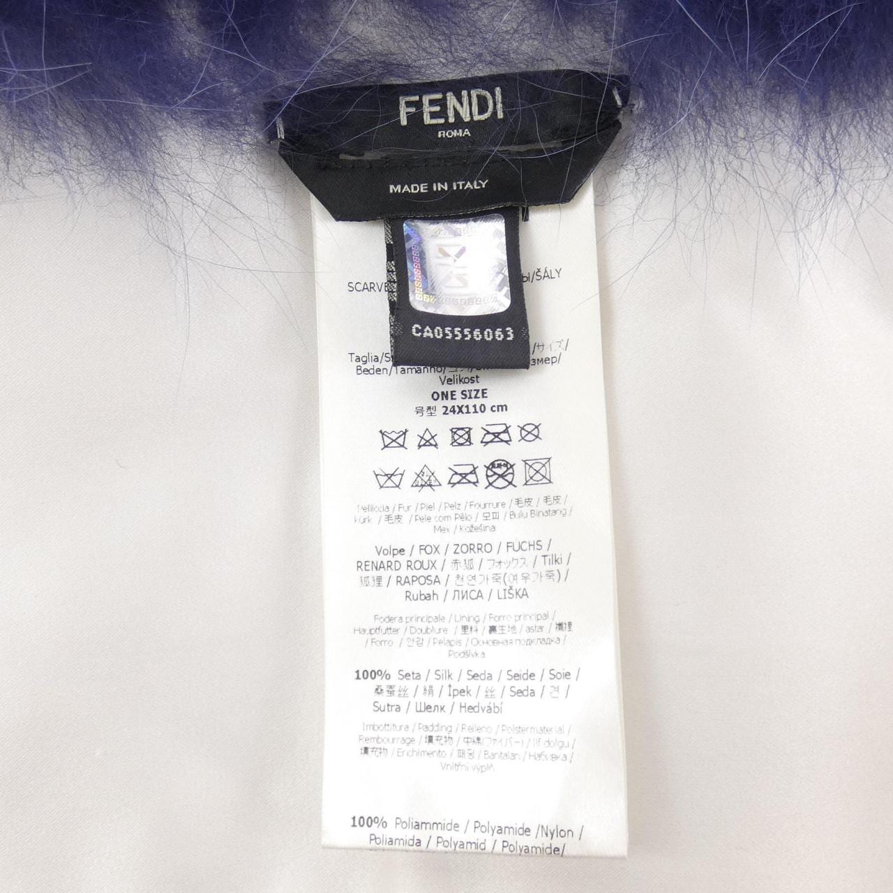 フェンディ FENDI MUFFLER