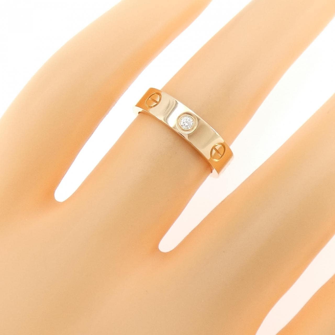 カルティエ ミニラブ 1P リング