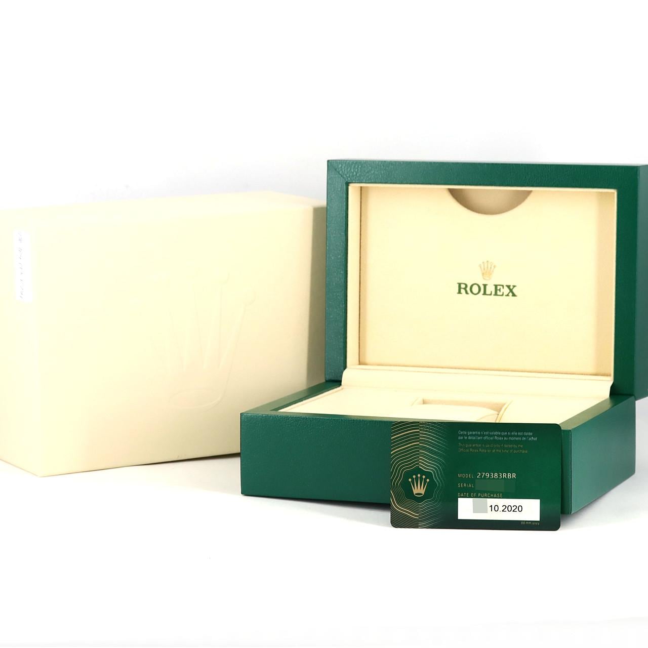 ROLEX Datejust 279383RBR SSxYG Automatic random number