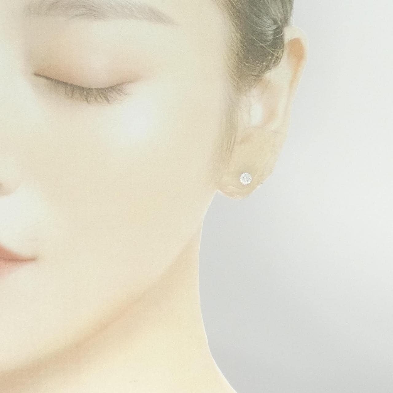 [Remake] PT900/ST Diamond Earrings 0.309CT 0.315CT EF I1 VG