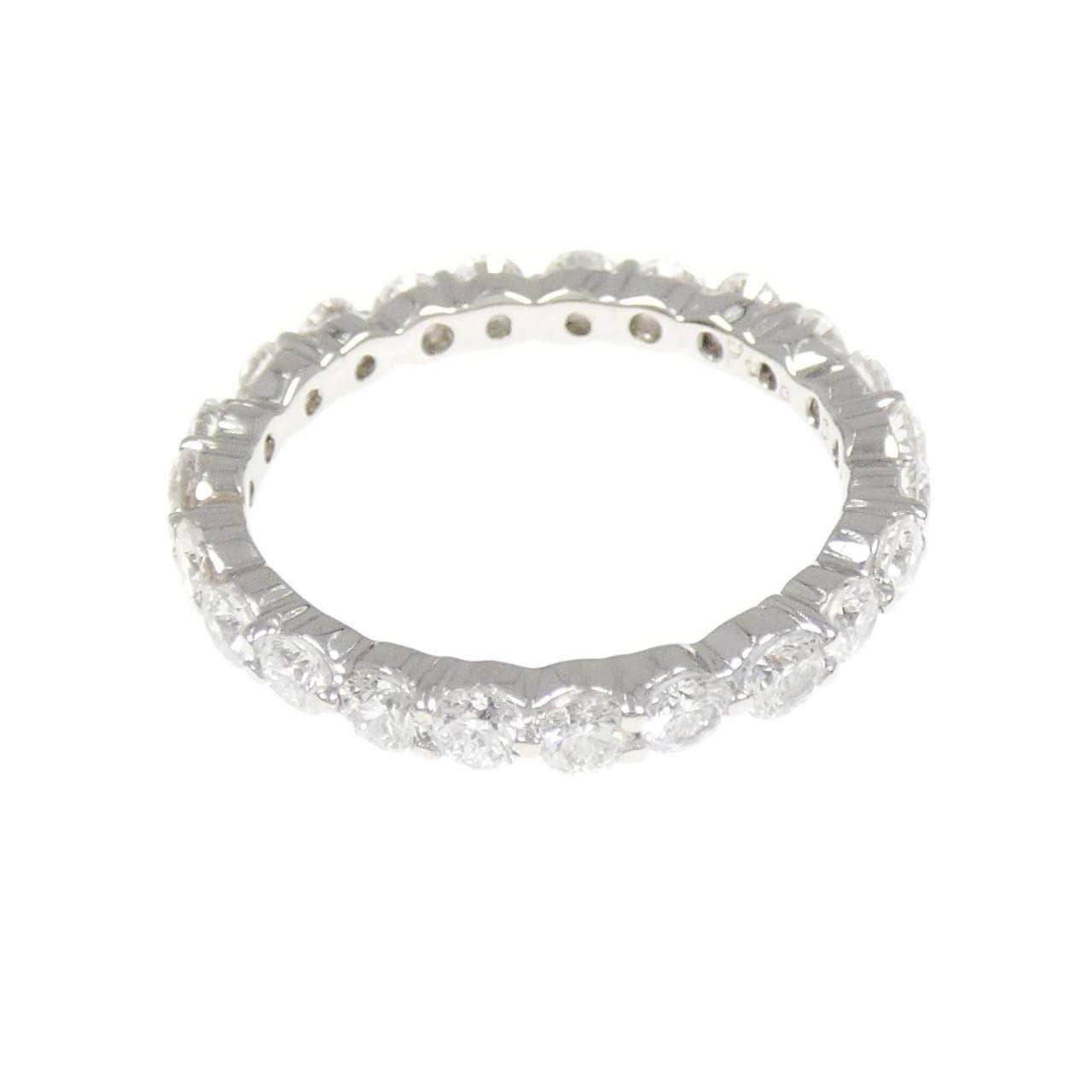 PT900 フルエタニティ ダイヤモンド リング 1.63CT