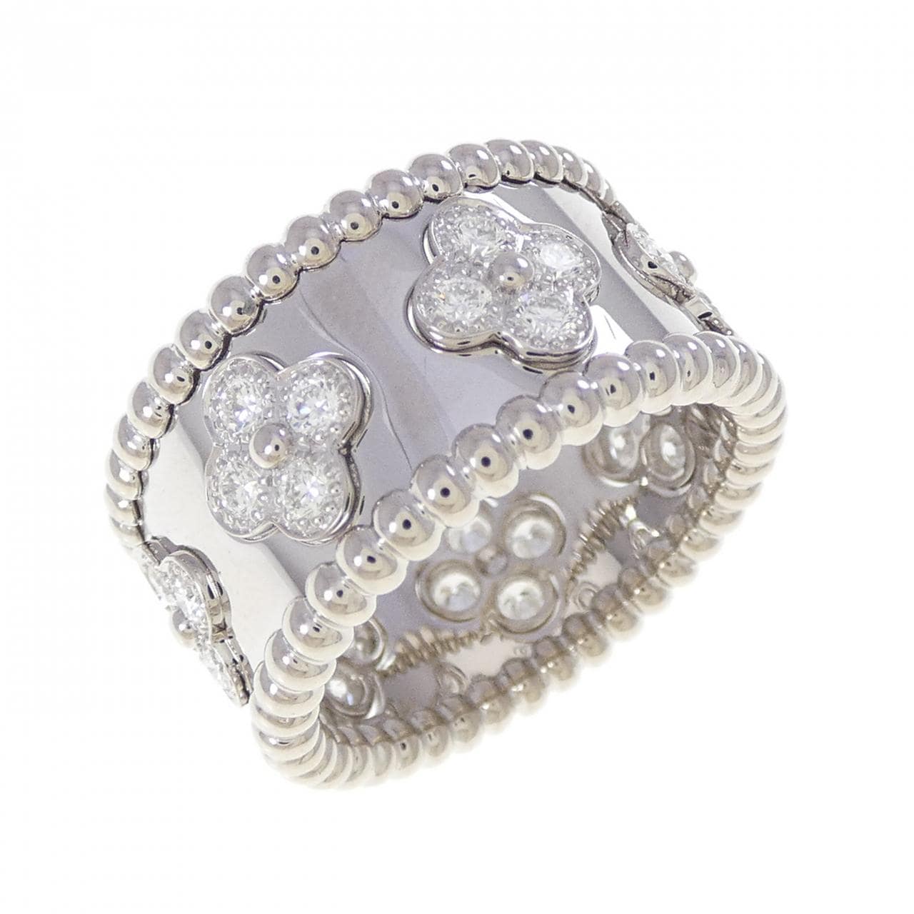 ヴァンクリーフ&アーペル ペルレ クローバー スモール リング