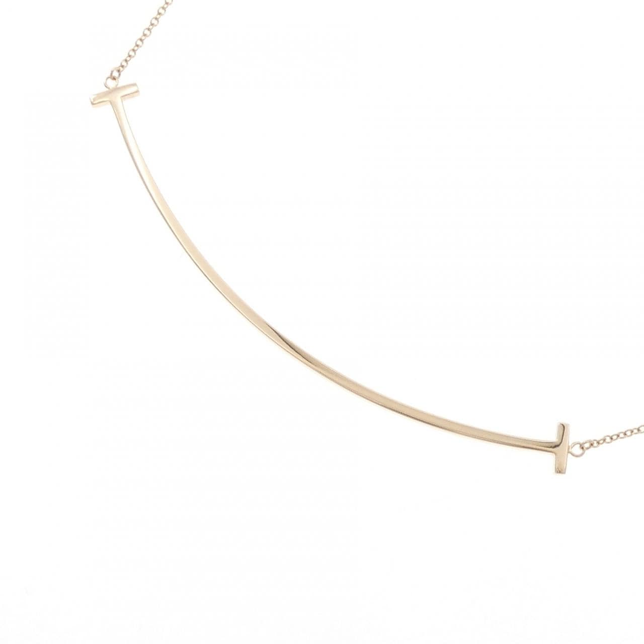 ティファニー Tスマイル ラージ ネックレス