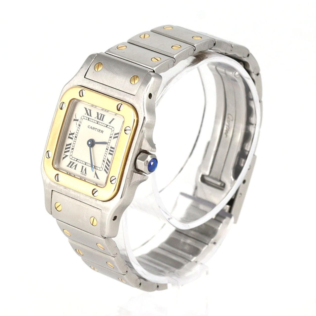 【ノーメンテナンス還元価格】カルティエ サントスガルベSM コンビ W20012C4 SSxYG クォーツ