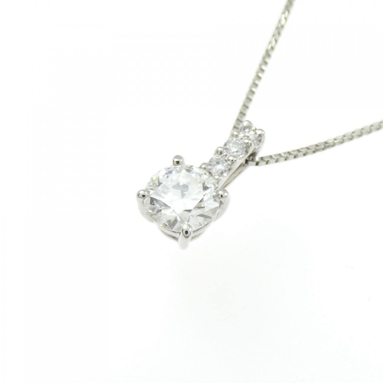 PT900/PT850 ダイヤモンド ネックレス 0.328CT G VS2 Good