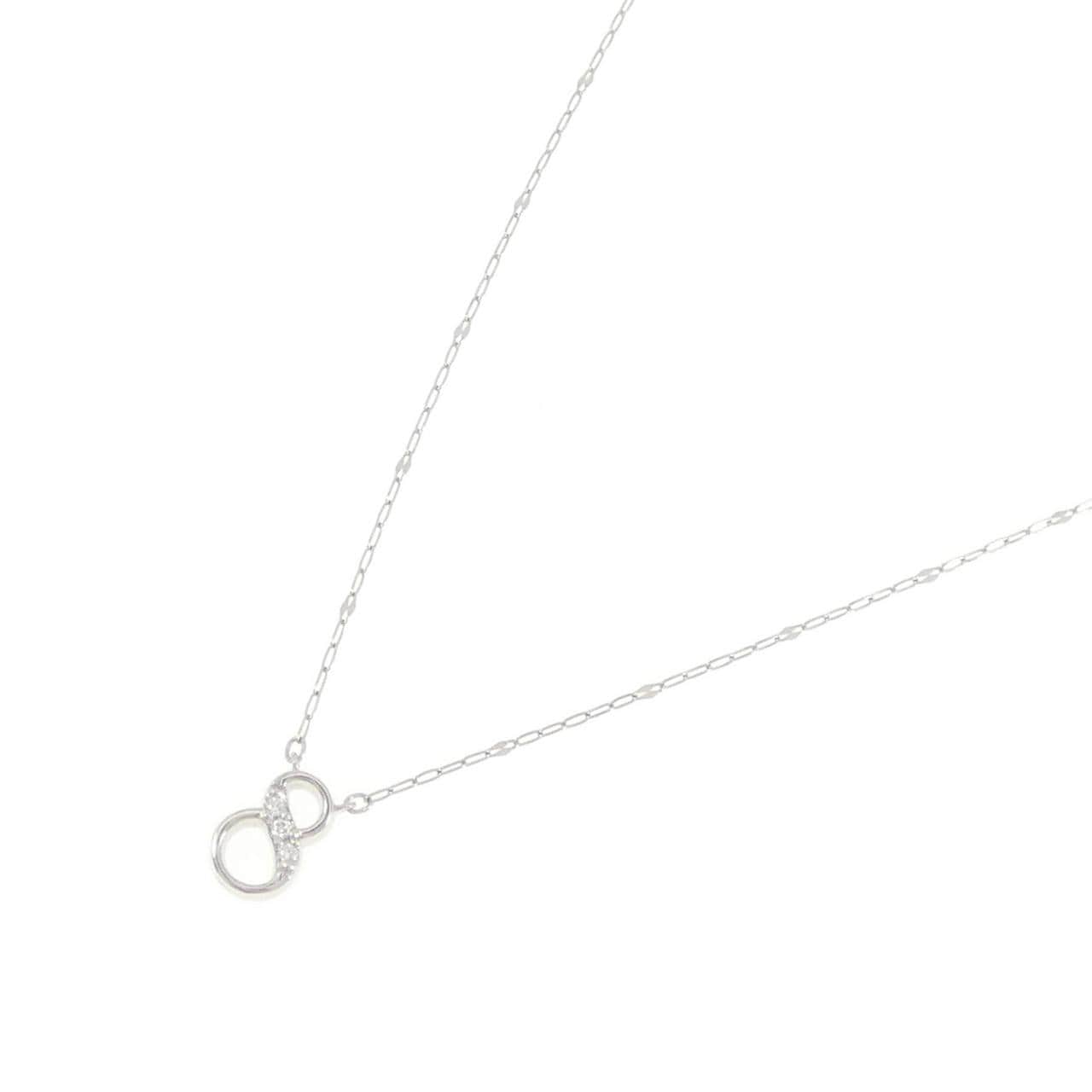 PT950/PT850 ダイヤモンド ネックレス 0.01CT