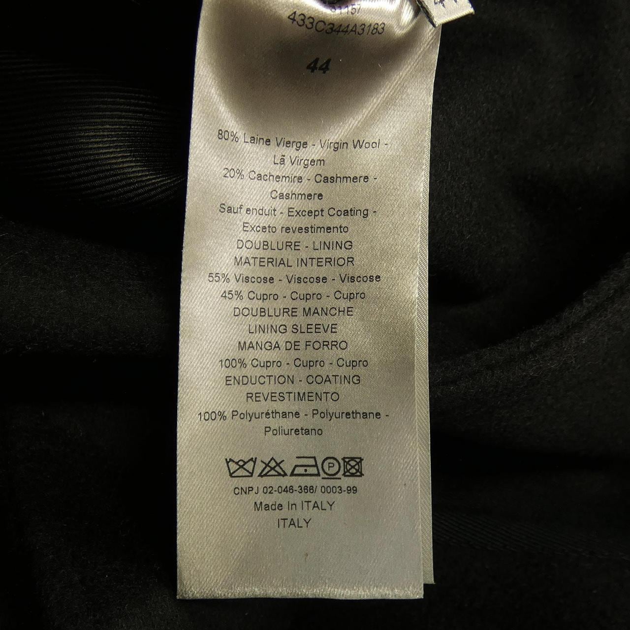 ディオールオム DIOR HOMME 433C344A3183 コート