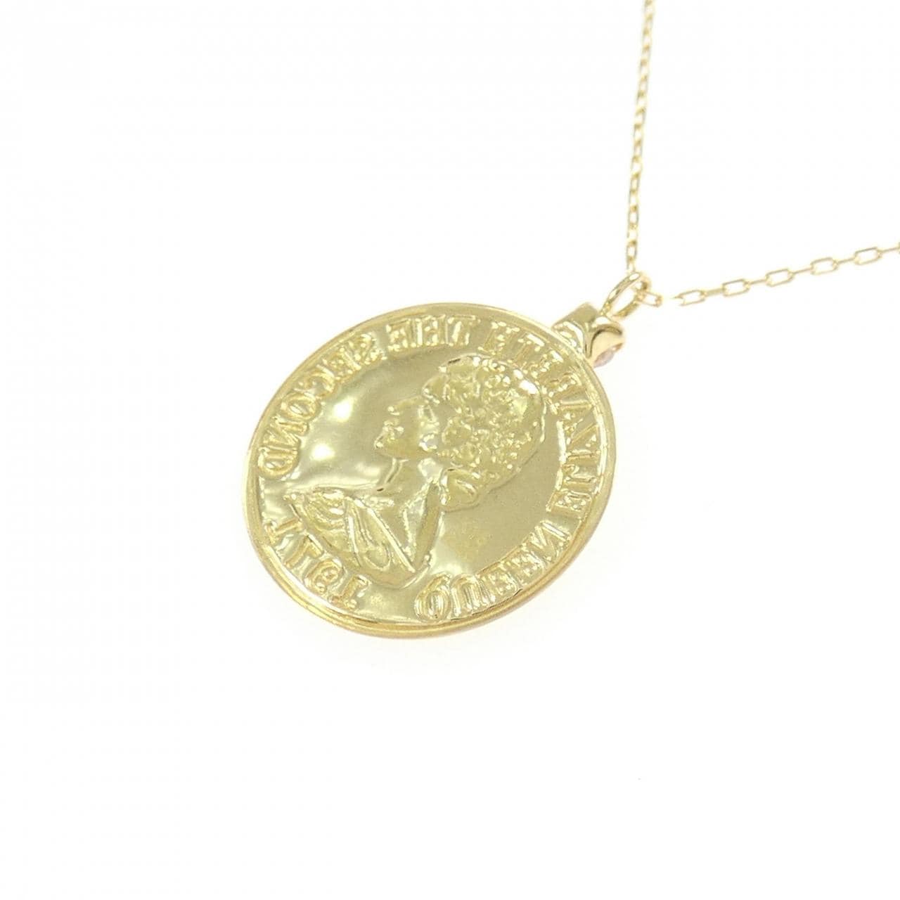 K18YG ダイヤモンド ネックレス 0.03CT