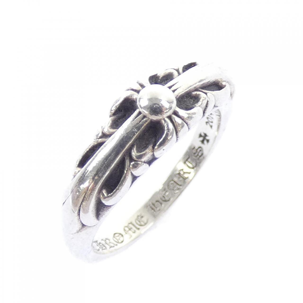 クロムハーツ CHROME HEARTS BBY CLSC FLRL CRS 2356 304 2123 RING