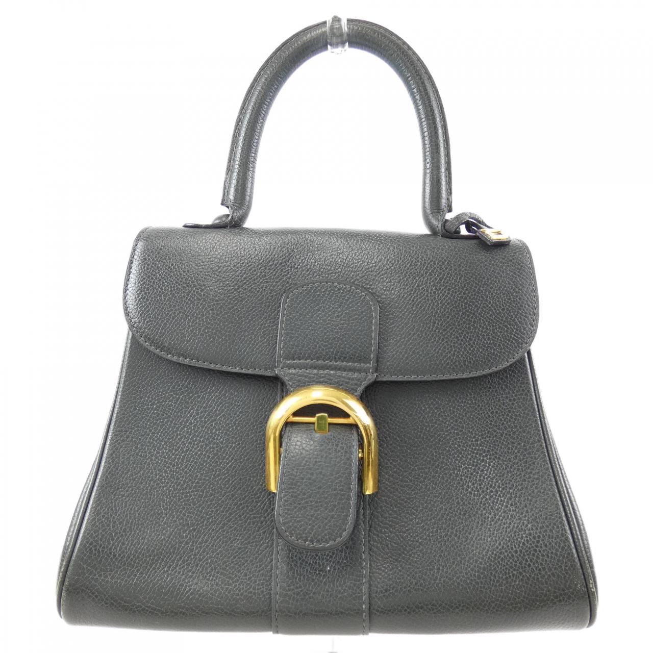 美品【DELVAUX】デルヴォーブリヨン PM バッグ CALF BLACK - バッグ