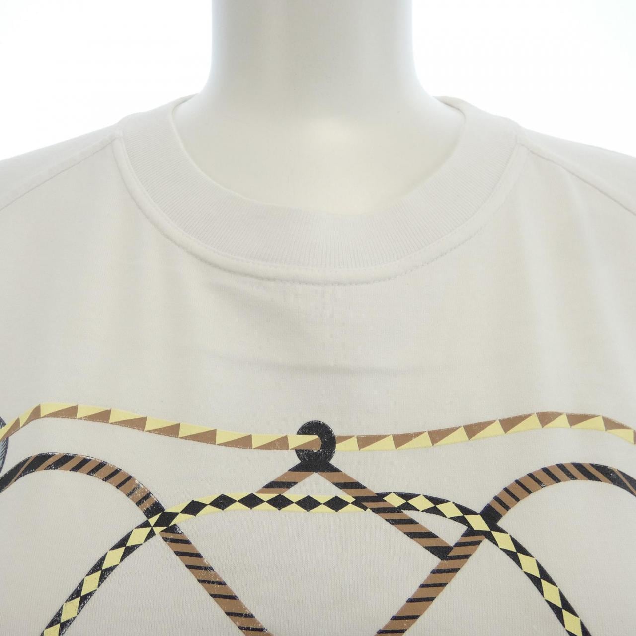 HERMES HERMES FIGURE ARTISTIQUE 3H4609DL T 恤