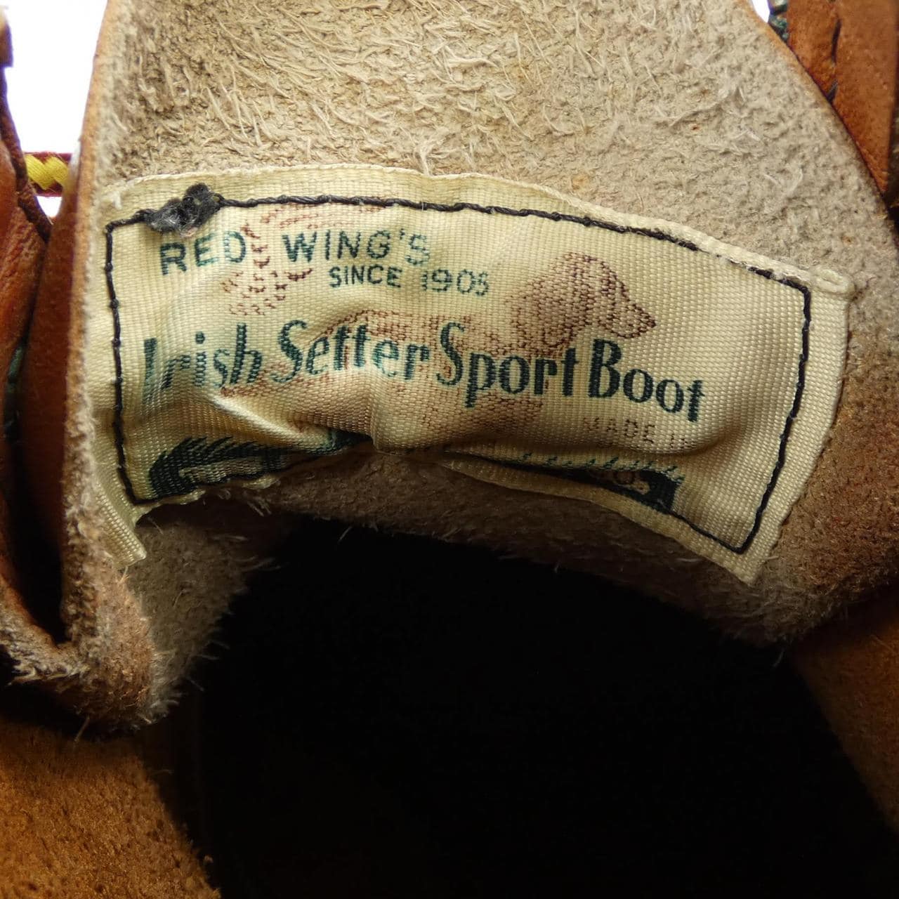 【ヴィンテージ】レッドウィング RED WING 875 犬タグ ブーツ