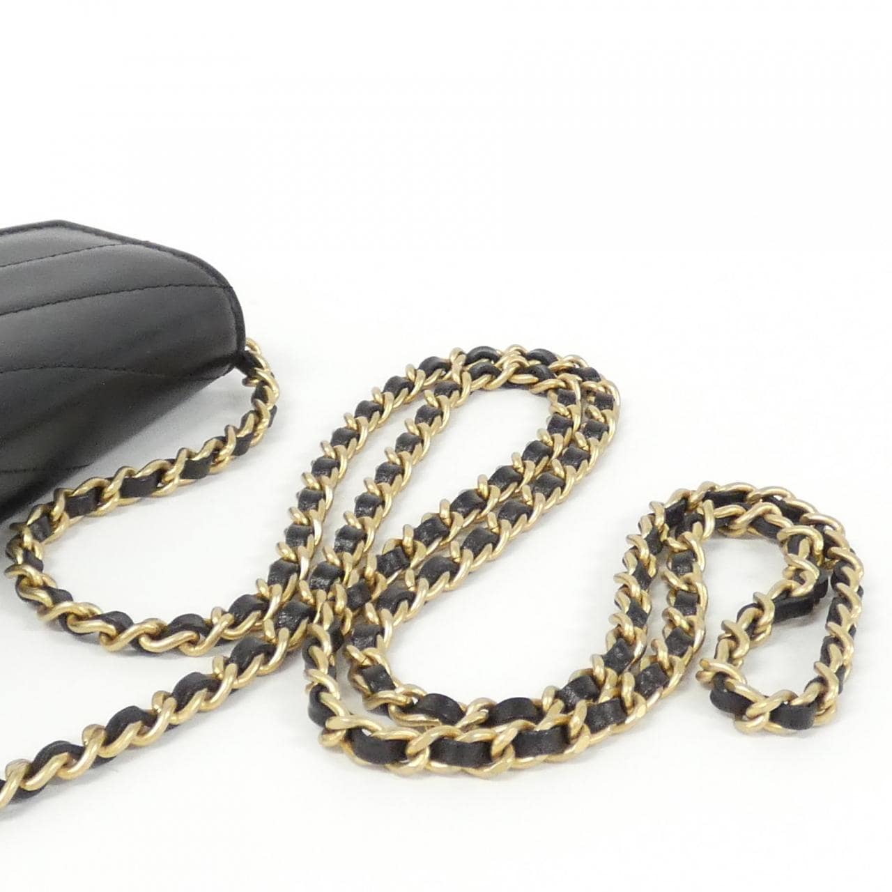 CHANEL chain wallet