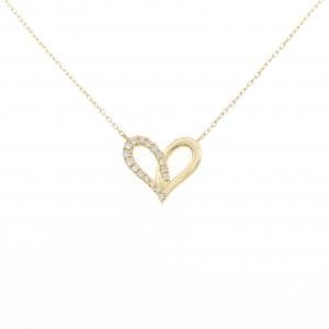アーカー フィルージュ ハート ミディ ハーフ ネックレス 0.08CT