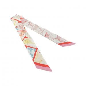 【未使用品】エルメス LA PHILATELISTE DU FAUBOURG ツイリー 064205S スカーフ