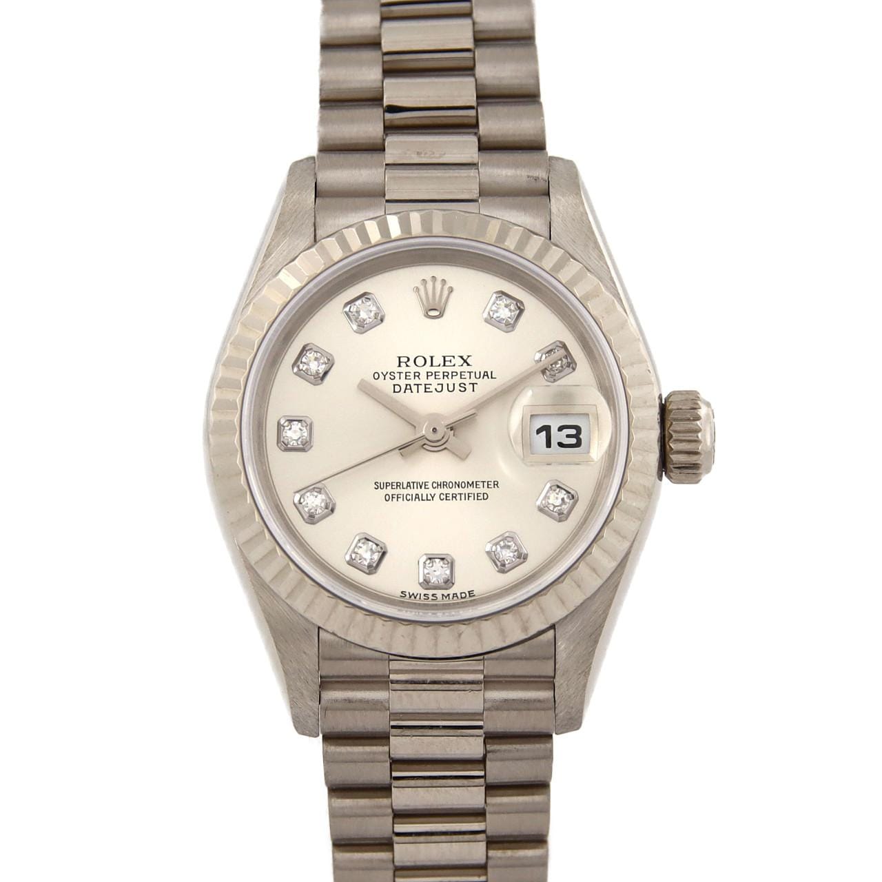 ROLEX Datejust 79179G WG Automatic K number