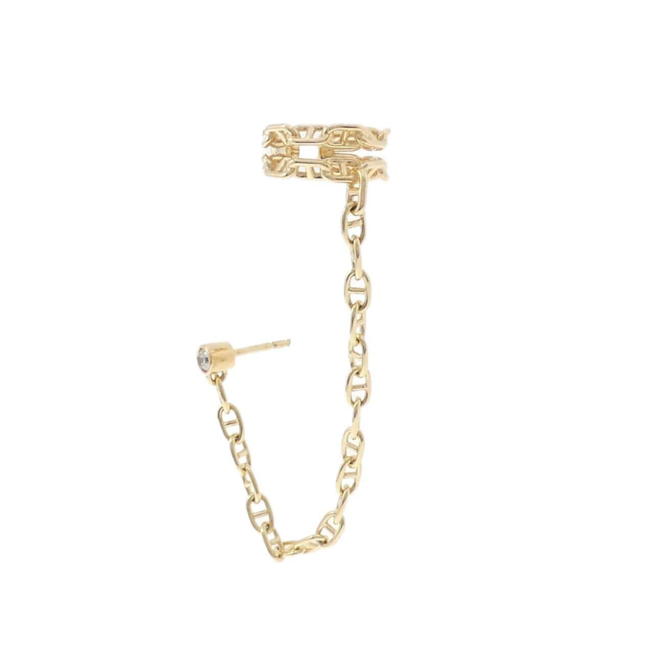 エルメス シェーヌ ダンクル カリプソ ピアス 片耳