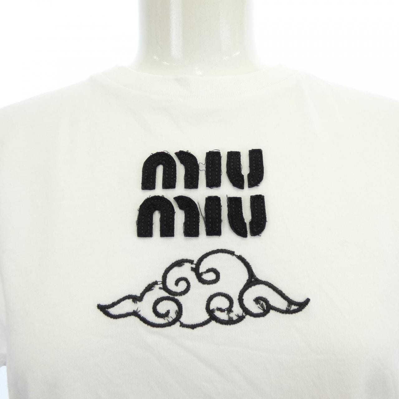 ミュウミュウ MIU MIU MJN483 SWM1 14ER Tシャツ