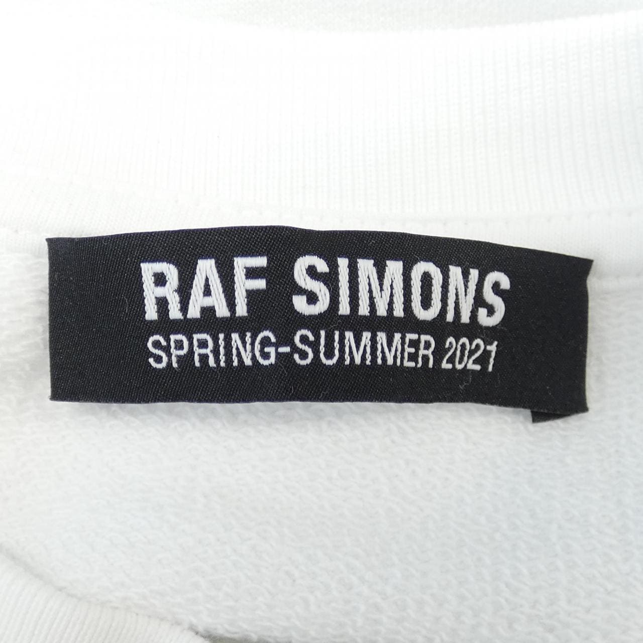 ラフシモンズ RAF SIMONS 211-M165A 19003-0010 スウェット