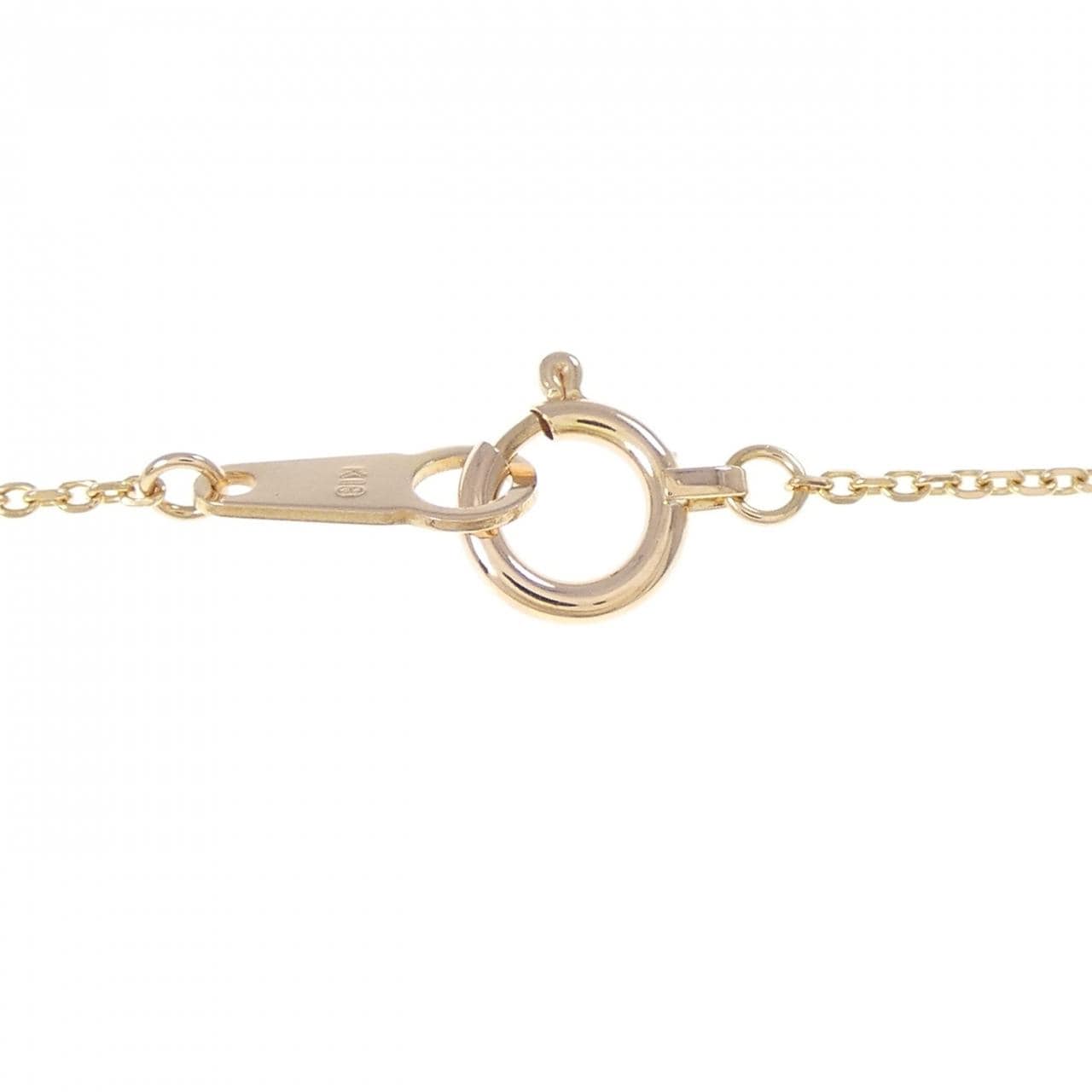 K18PG ハート ネックレス