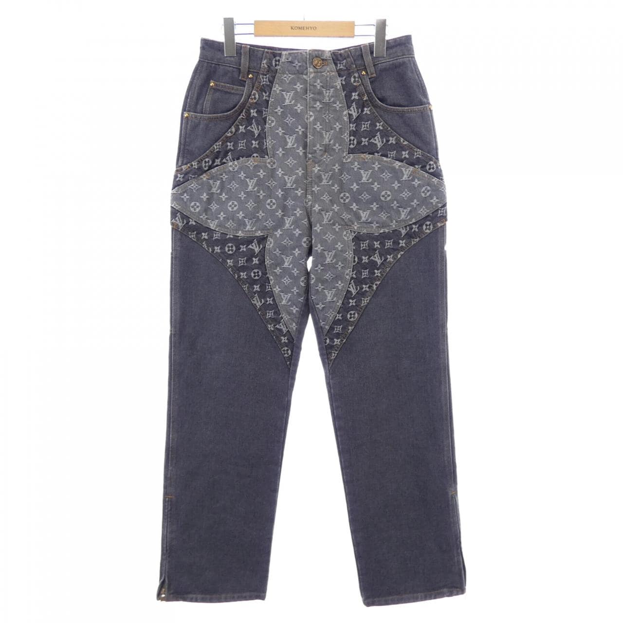 ルイヴィトン LOUIS VUITTON モノグラムフラワーデニムパンツ HPD92WY92 ジーンズ