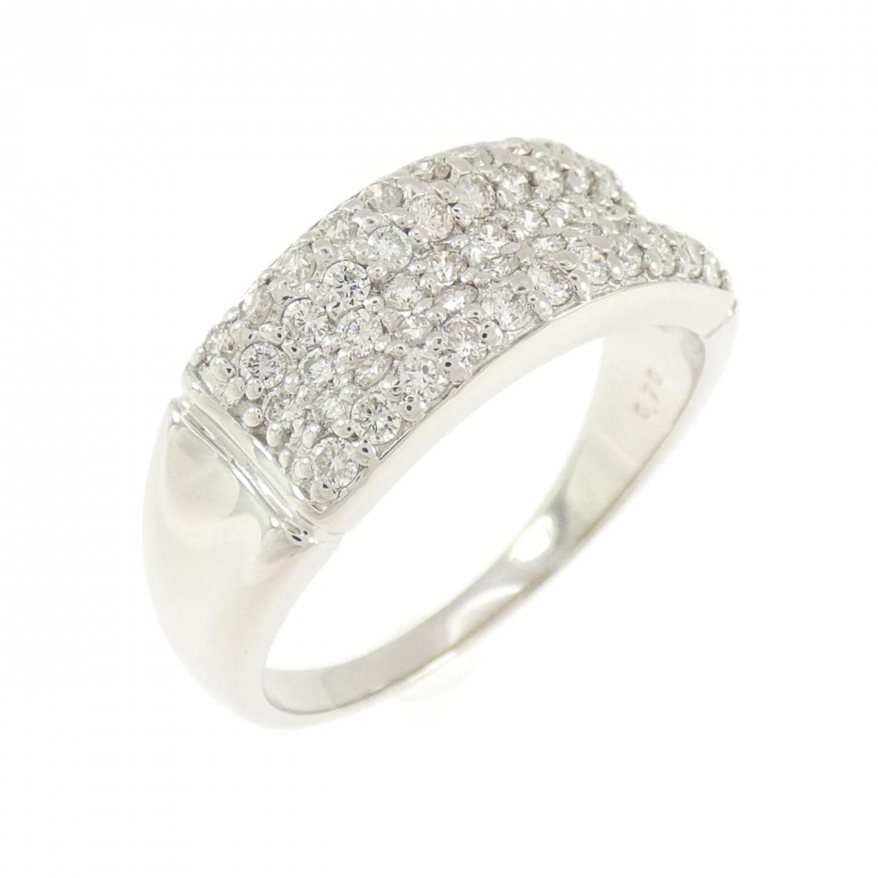 PT900 パヴェ ダイヤモンド リング 0.70CT